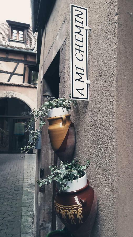 A Mi Chemin Hotel Obernai Bagian luar foto